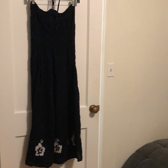 Authentic Hawaiian navy floral dress - Picture 4 of 8